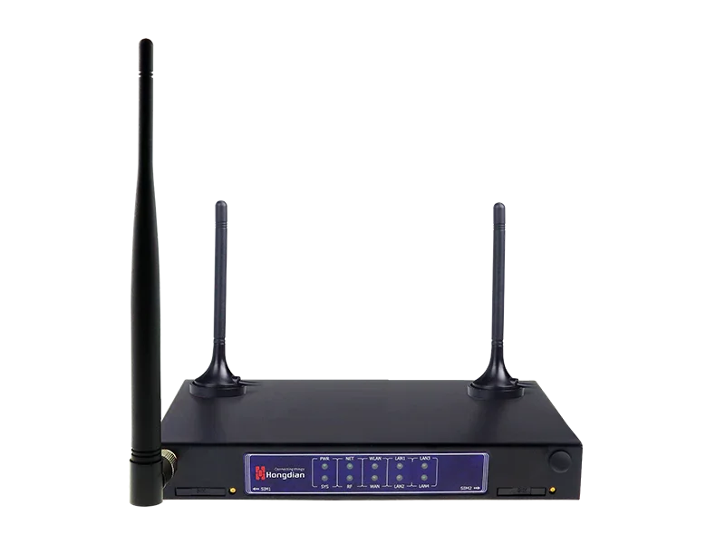 Hongdian H8921 4G Dual SIM Industrial Router front view